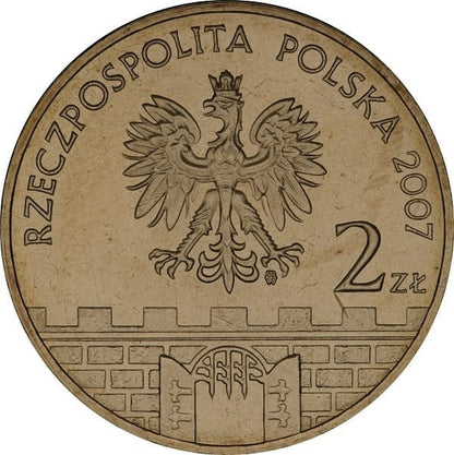 Moneta 2 zł Świdnica 2007