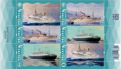 Polskie transatlantyki Arkusz 2024 5407-5409